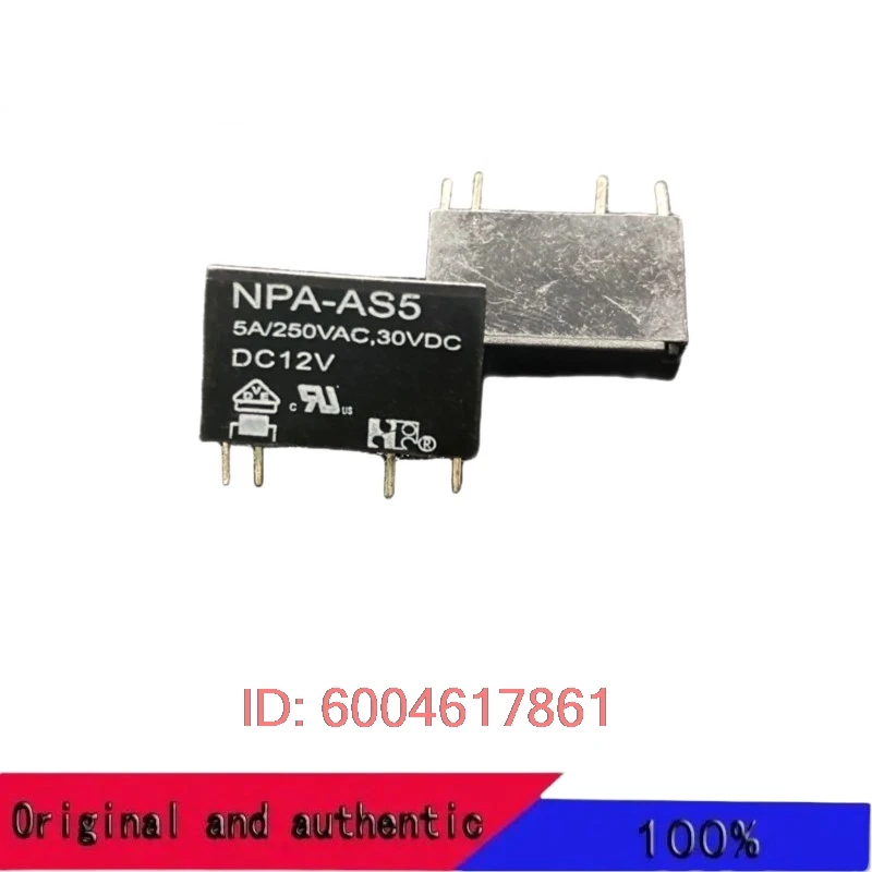 NPA-AS5 DC12V 12В 12VDC 5А 4-контактный
NPA-AS5 DC12V 12В 12VDC 5А 4-контактный