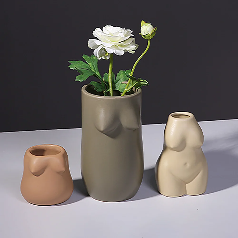 Human Body Shape Vase Silicone Mold - Artistic Vase Decor Mold for Cement, DIY Modern Home Decor, Nude Figurine Vase Mold
Human Body Shape Vase Silicone Mold - Artistic Vase Decor Mold for Cement, DIY Modern Home Decor, Nude Figurine Vase Mold