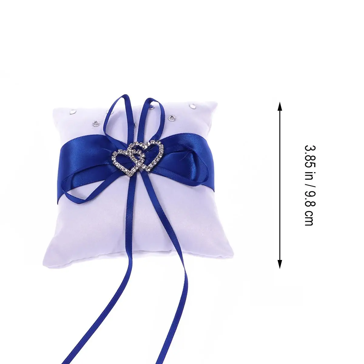Wedding Ring Pillow 10x10cm White Ribbon Red Ceremony Decoration Bridal Bearer Double Heart Buckle Compact Lightweight
Wedding Ring Pillow 10x10cm White Ribbon Red Ceremony Decoration Bridal Bearer Double Heart Buckle Compact Lightweight