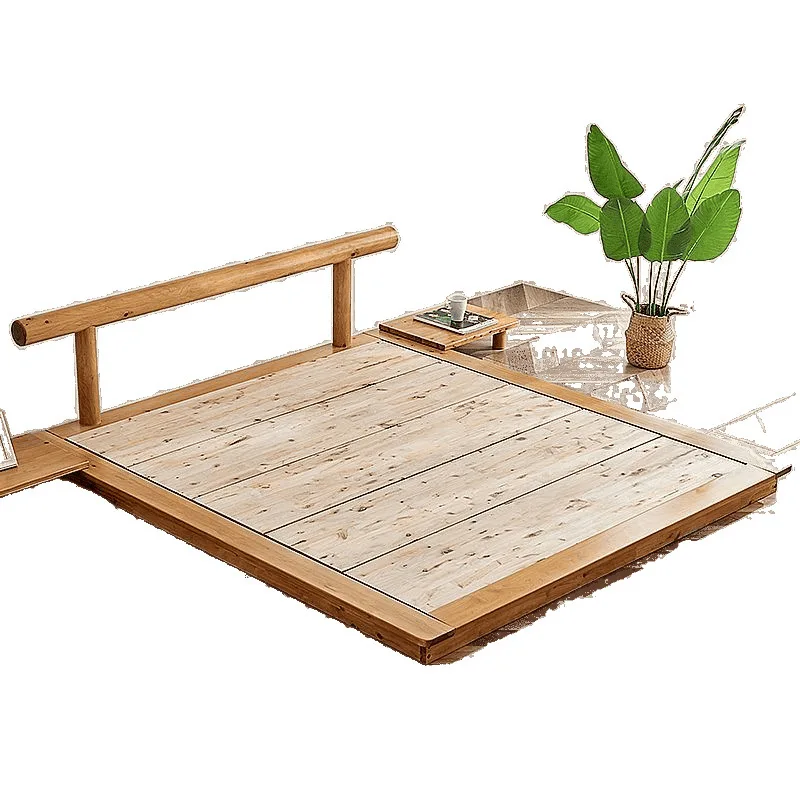 Low log tatami floor bed solid wood Japanese floor loft loft bed cypress modern simple
Low log tatami floor bed solid wood Japanese floor loft loft bed cypress modern simple