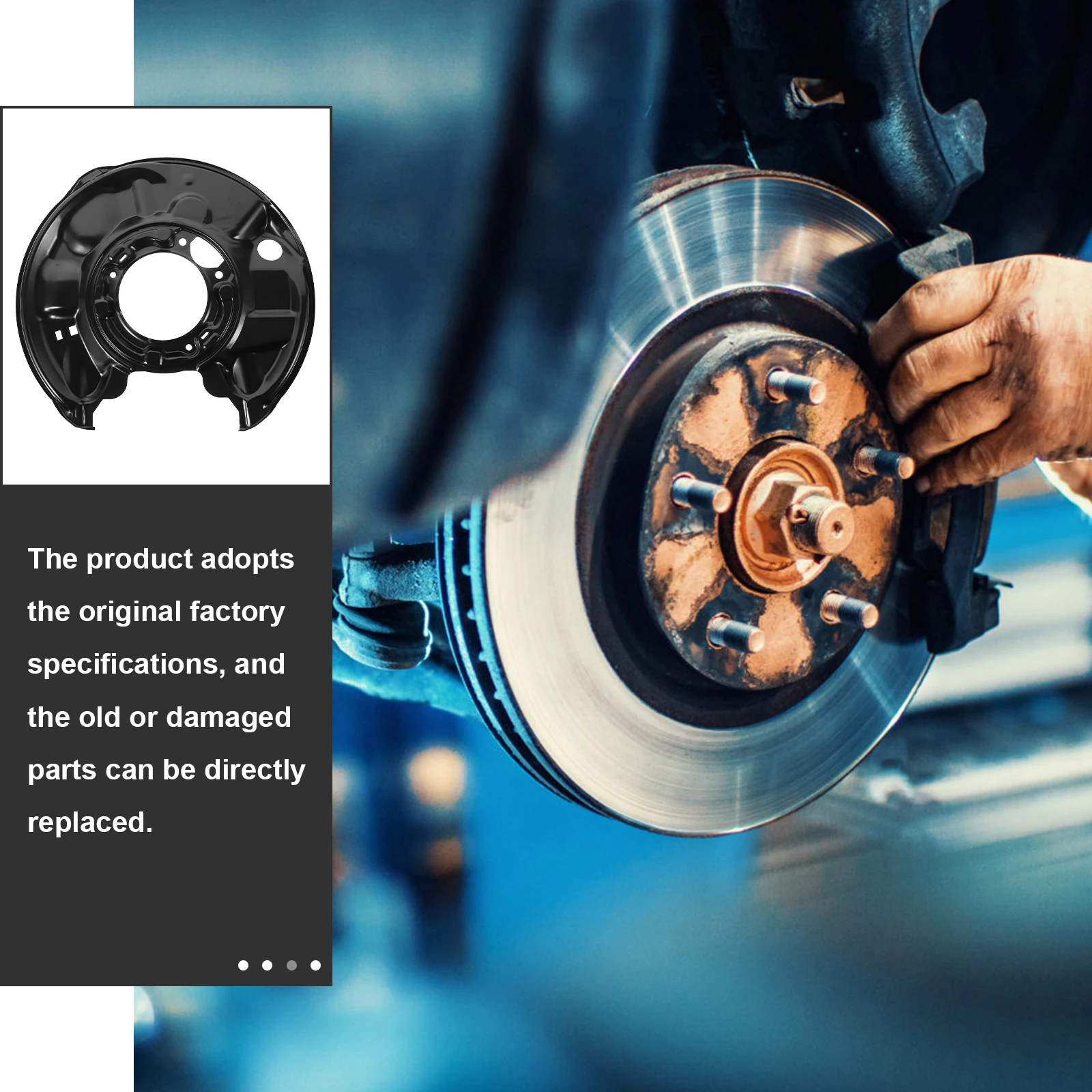Rear Replacement For 2034230320 Dustproof Cover Car Brake Shield Durable Aluminum Alloy Brake Backing Plate Auto
Rear Replacement For 2034230320 Dustproof Cover Car Brake Shield Durable Aluminum Alloy Brake Backing Plate Auto