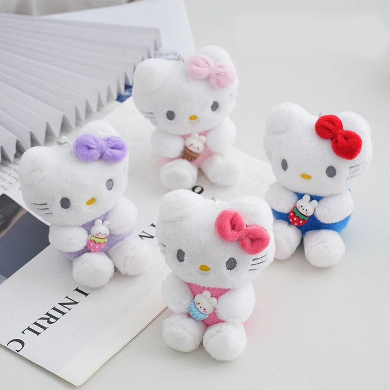 Anime Hello Kitty Plush Kawaii Keychain Doll Keyring School Bag Accessorie KT Cat Toy Backpack Decoration Birthday Keyring Gifts
Anime Hello Kitty Plush Kawaii Keychain Doll Keyring School Bag Accessorie KT Cat Toy Backpack Decoration Birthday Keyring Gifts