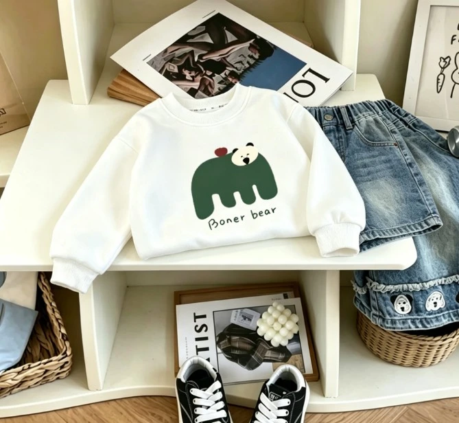 Kids Versatile Crewneck Sweatshirt With Cute Cat Bear And Rabbit Graphics Cozy Pullover For Toddlers Boys And Girls Clothing Top
Kids Versatile Crewneck Sweatshirt With Cute Cat Bear And Rabbit Graphics Cozy Pullover For Toddlers Boys And Girls Clothing Top