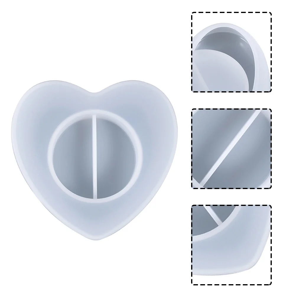 Silicone Heart Stick Mold for DIY Crafts Stand Making Desktop Ornament Mould Creative Easy Demould Fine
Silicone Heart Stick Mold for DIY Crafts Stand Making Desktop Ornament Mould Creative Easy Demould Fine
