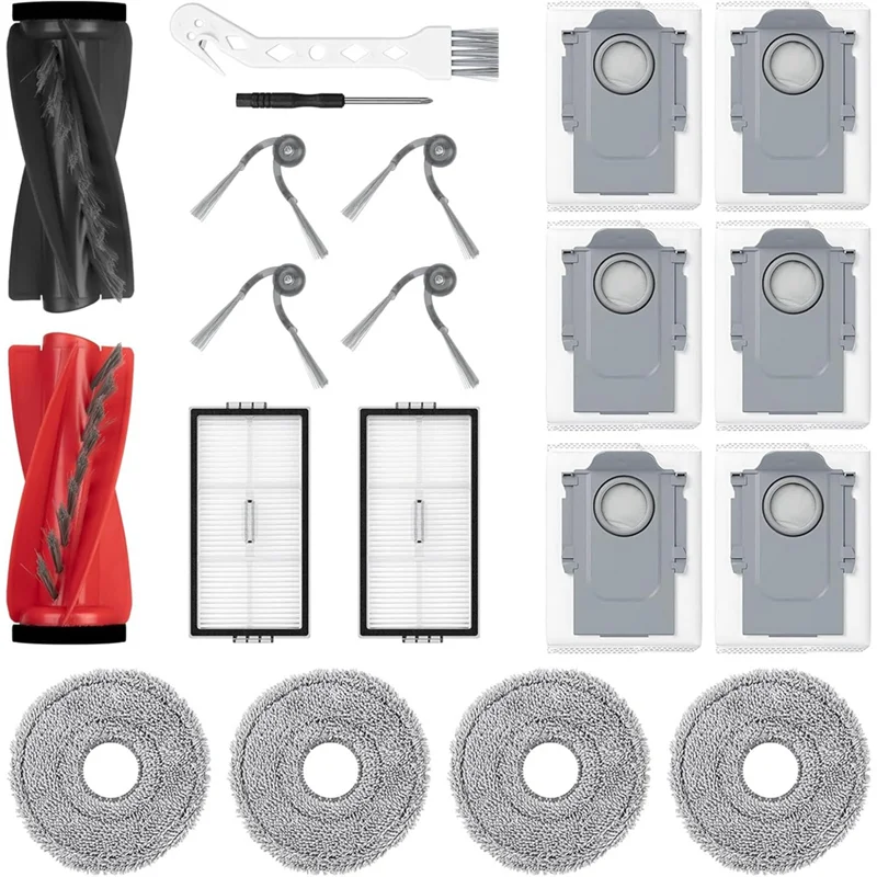 【ТЬЕ ТОЛЬКО】Сменные аксессуары для робота-пылесоса Roborock Saros 10R, основная боковая щетка, фильтр Hepa, подушечки для швабры, мешки для пыли
【ТЬЕ ТОЛЬКО】Сменные аксессуары для робота-пылесоса Roborock Saros 10R, основная боковая щетка, фильтр Hepa, подушечки для швабры, мешки для пыли