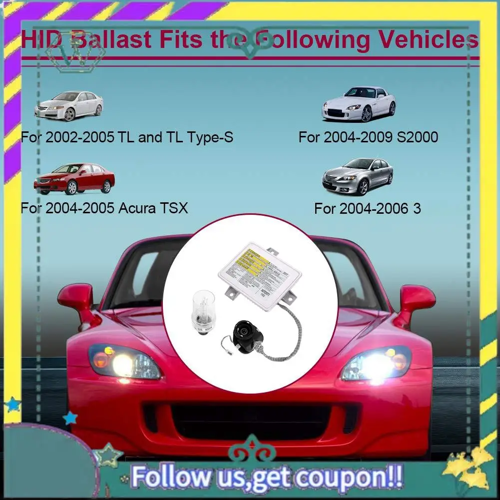 A82U-W3T10471 X6T02991 33119-S0K-A10 Ксеноновый балласт фар HID с воспламенителем и лампой D2S для Acura TL TSX Honda S2000 Accord M
A82U-W3T10471 X6T02991 33119-S0K-A10 Ксеноновый балласт фар HID с воспламенителем и лампой D2S для Acura TL TSX Honda S2000 Accord M