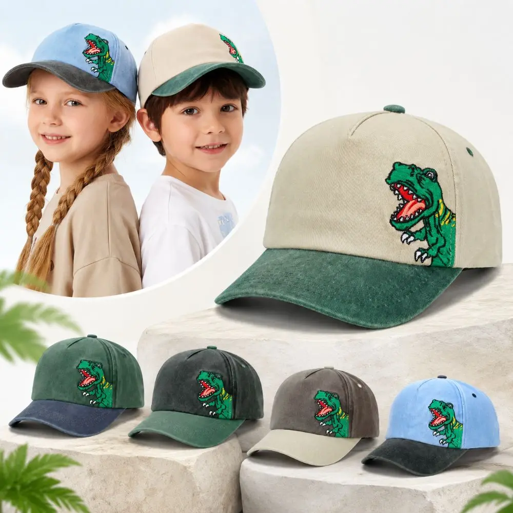 Trendy Small Dinosaur Children's Baseball Cap Plaid Cotton Floppy Kid Sun Hat Lightweight UV Protection Peaked Cap Boys Girls
Trendy Small Dinosaur Children's Baseball Cap Plaid Cotton Floppy Kid Sun Hat Lightweight UV Protection Peaked Cap Boys Girls