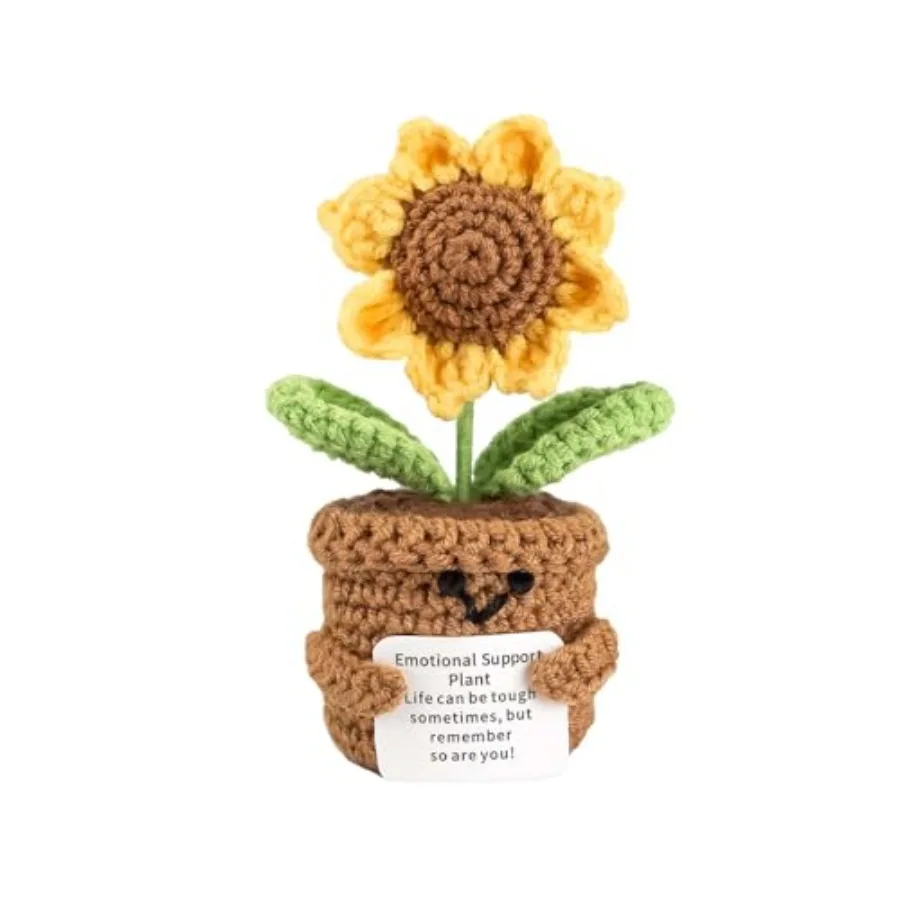 Crochet Sunflower Articial Flowers for DecorationsPositive Emotiol Support Potted Plant for Being an Important Part Gt for Cowo
Crochet Sunflower Articial Flowers for DecorationsPositive Emotiol Support Potted Plant for Being an Important Part Gt for Cowo