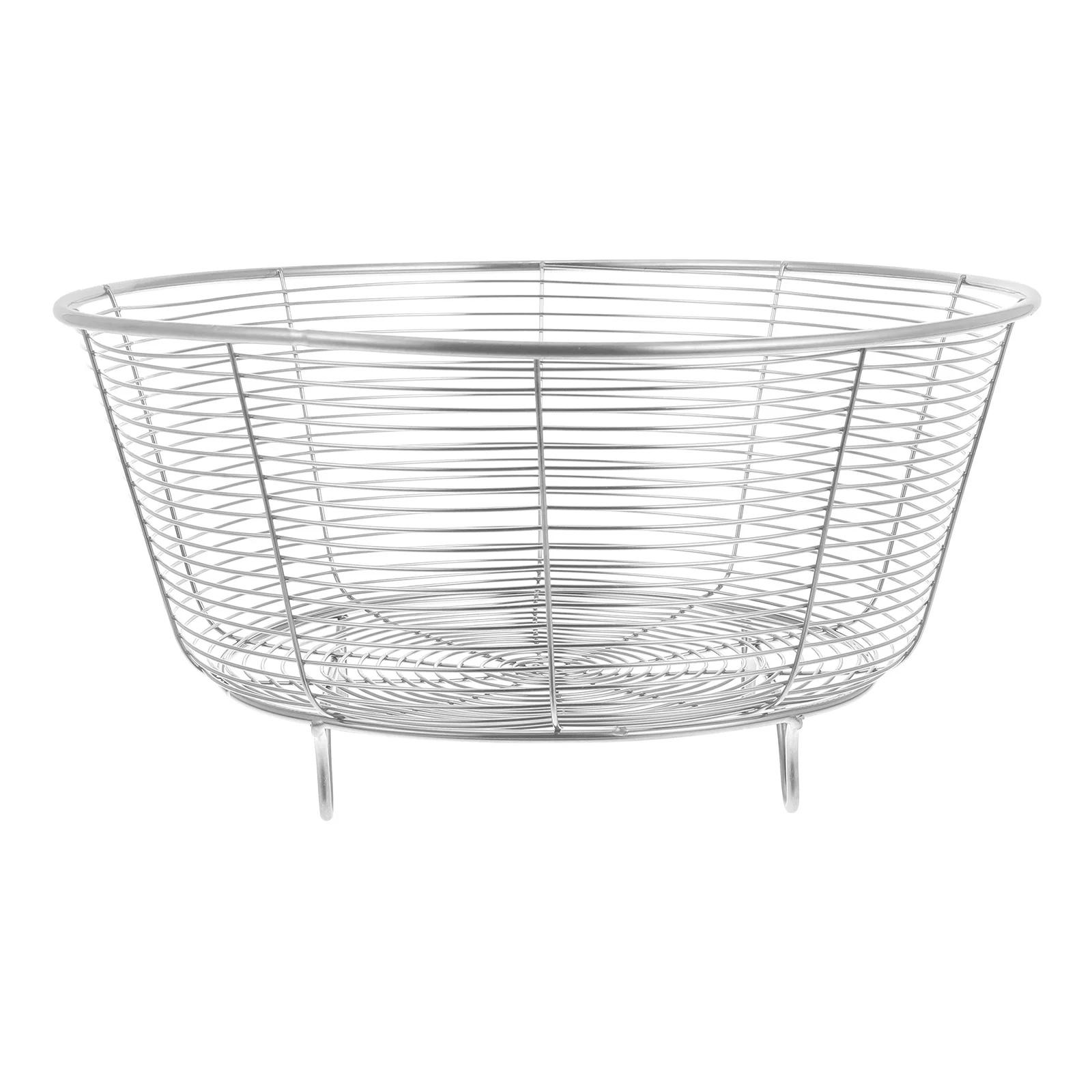 Wire Fruit Basket Stainless Steel Fruit Storage Bowl Kitchen Vegetables Basket Stand Decorative Serving Bowls For Fruits Breads
Wire Fruit Basket Stainless Steel Fruit Storage Bowl Kitchen Vegetables Basket Stand Decorative Serving Bowls For Fruits Breads