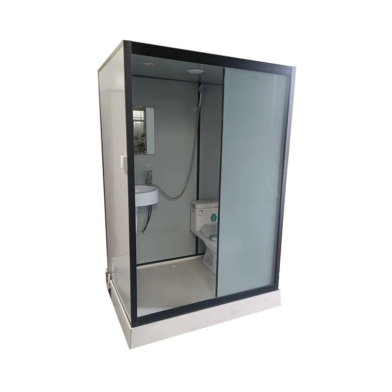 All-In-One Indoor Portable Prefab Bathroom Convenient Shower Room with Toilet for Small Spaces
All-In-One Indoor Portable Prefab Bathroom Convenient Shower Room with Toilet for Small Spaces