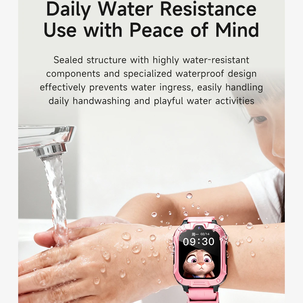 Cute Kids AGPS LBS WiFi SOS Dual Camera Smart Watches 4G Children's Smartwatch with GPS Positioning Waterproof Music 800mAh
Cute Kids AGPS LBS WiFi SOS Dual Camera Smart Watches 4G Children's Smartwatch with GPS Positioning Waterproof Music 800mAh