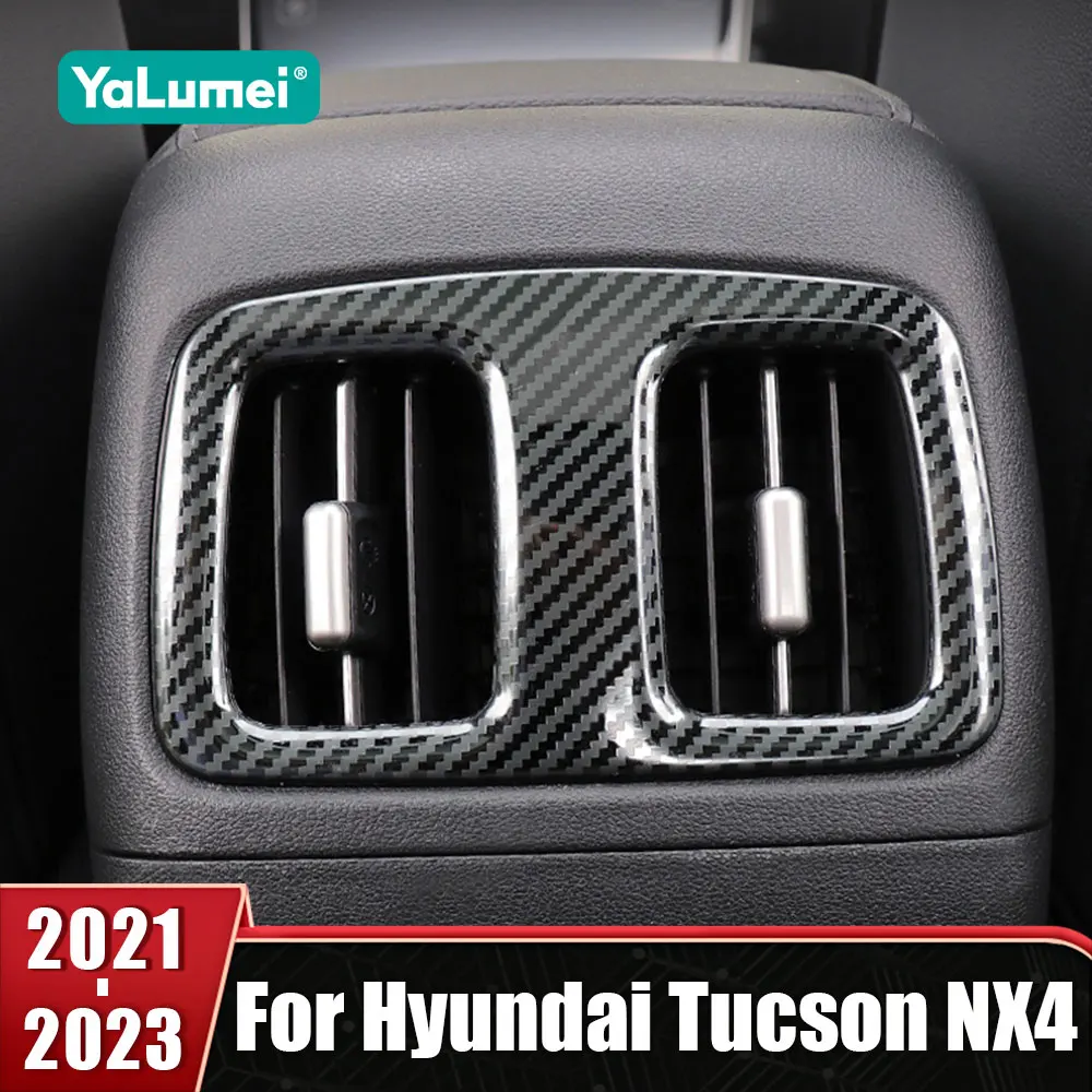 For Hyundai Tucson NX4 2021 2022 2023 N Line Hybrid Stainless Steel Car Rear Air Conditioning Vent Outlet Cover Trim Accessories
For Hyundai Tucson NX4 2021 2022 2023 N Line Hybrid Stainless Steel Car Rear Air Conditioning Vent Outlet Cover Trim Accessories