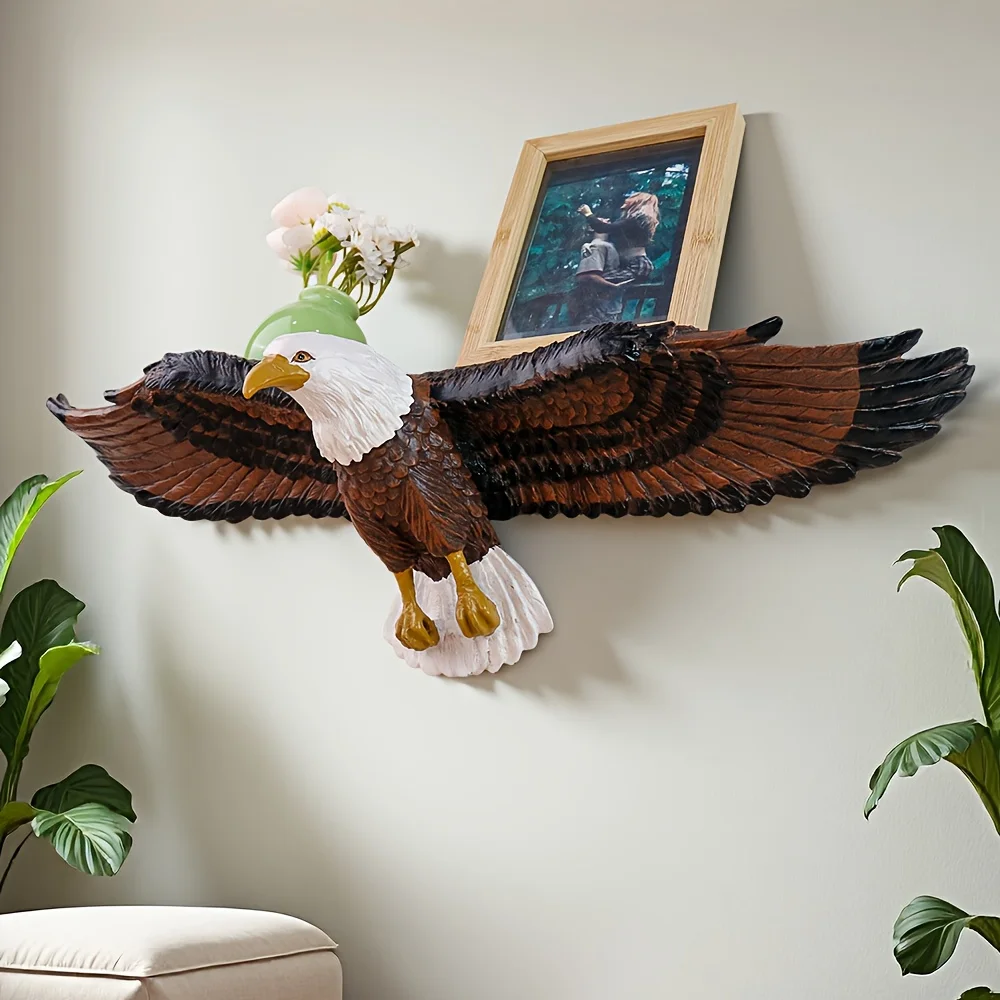About 20 Inches Bald Eagle Statue Wall Decoration, 3D Statue, Home Study Office Bedroom Living Room Decoration, Eagle Statue Sculpture Room Decoration, Wall Decoration, Independence Day Valentine'S Day Christmas Halloween Gift
About 20 Inches Bald Eagle Statue Wall Decoration, 3D Statue, Home Study Office Bedroom Living Room Decoration, Eagle Statue Sculpture Room Decoration, Wall Decoration, Independence Day Valentine'S Day Christmas Halloween Gift