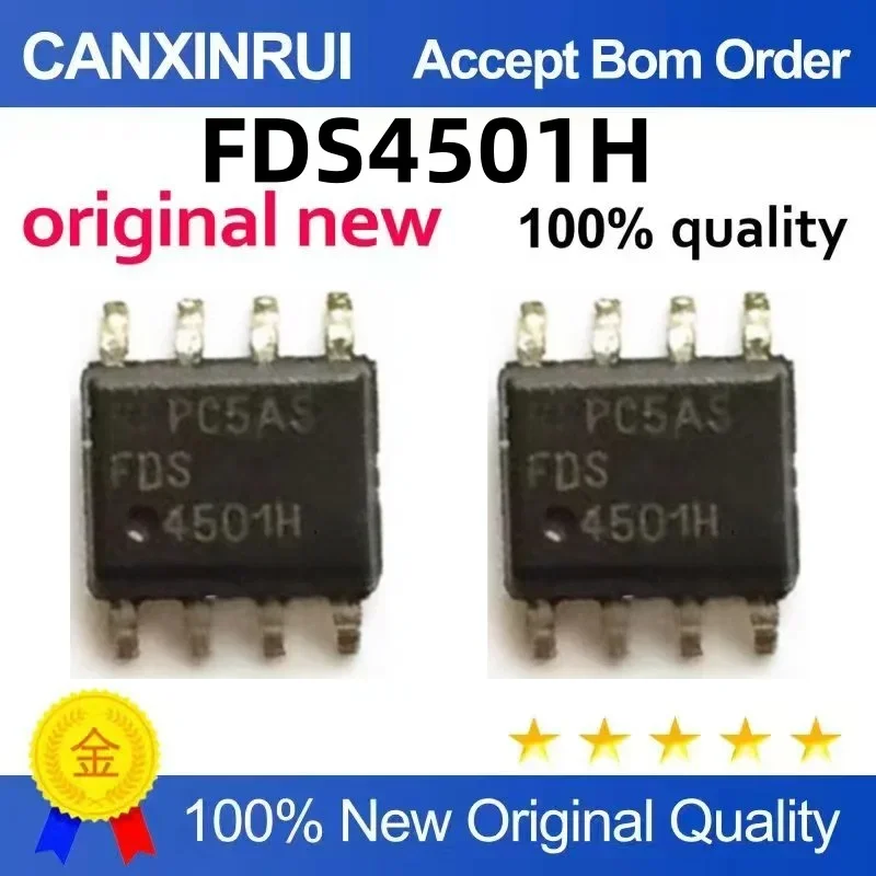 (5-100 pieces) Brand new FDS4501H-NL FDS4501H 4501H SOP-8 spot chip IC
(5-100 pieces) Brand new FDS4501H-NL FDS4501H 4501H SOP-8 spot chip IC
