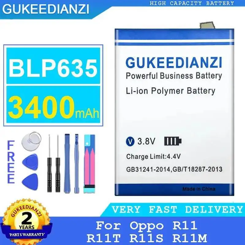 Экологически чистая быстрая зарядка для Oppo R11 R11T R11S R11M 3400 мАч BLP635 аккумулятор мобильного телефона
Экологически чистая быстрая зарядка для Oppo R11 R11T R11S R11M 3400 мАч BLP635 аккумулятор мобильного телефона