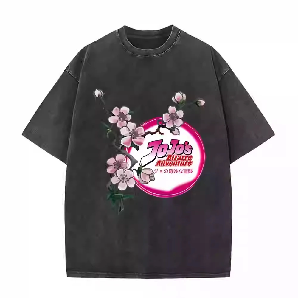 JoJo's Bizarre Adventu Wash To Do Old Vintage Cotton T-shirt Hip Hop Jojo's Wonderful Adventure Oversized Loose Washed Cotton
JoJo's Bizarre Adventu Wash To Do Old Vintage Cotton T-shirt Hip Hop Jojo's Wonderful Adventure Oversized Loose Washed Cotton