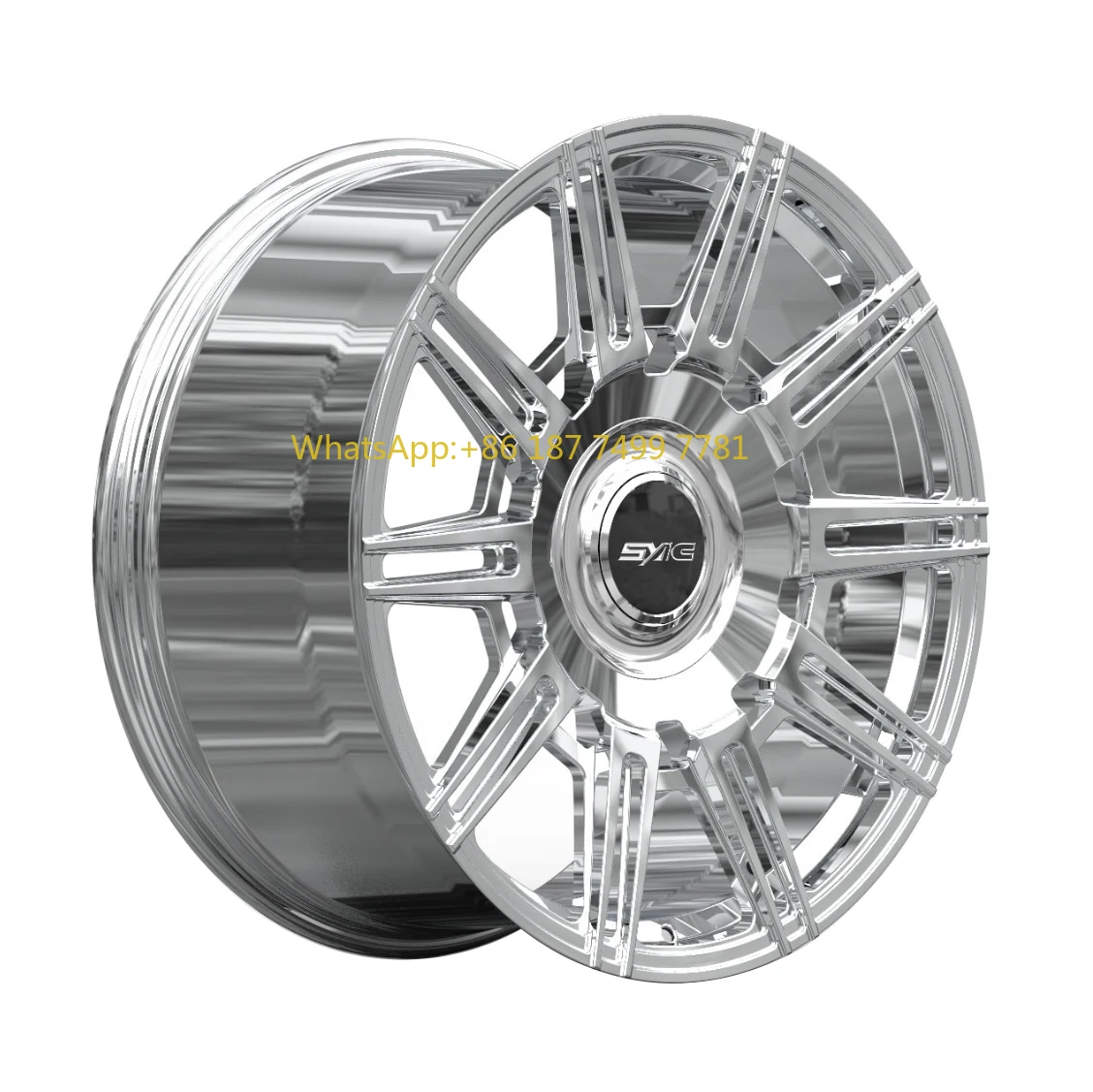 SYAC High Performance and High Strength Aluminum Alloy Multi-spoke Forged Wheel for Cullinan Range Rover GLS
SYAC High Performance and High Strength Aluminum Alloy Multi-spoke Forged Wheel for Cullinan Range Rover GLS