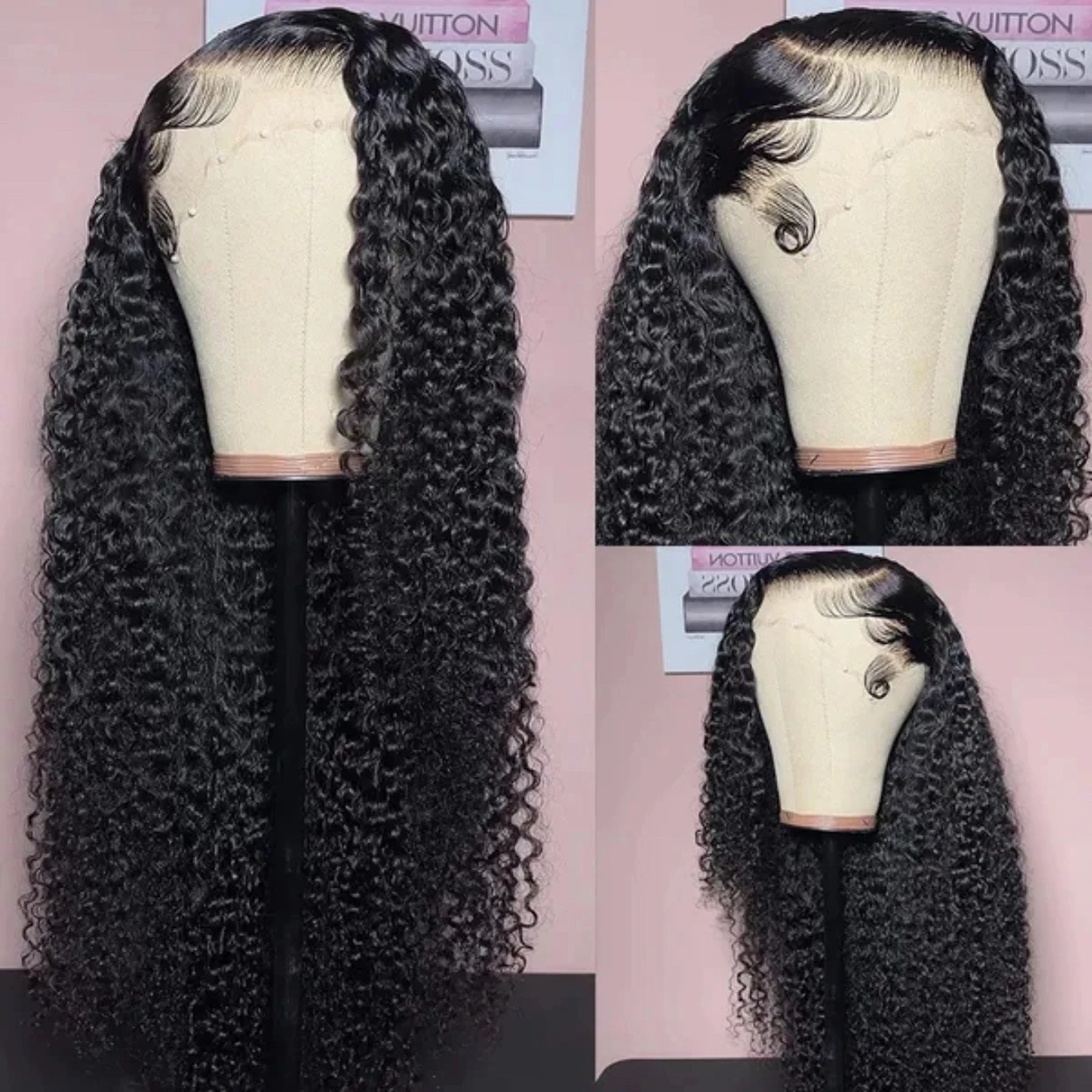 Kinky Curly HD Full Lace Frontal 13X4X1 Wig For Women Mother Gifts Preplucked Bleched Knots Baby Hair Heat Resistant Fiber Daily
Kinky Curly HD Full Lace Frontal 13X4X1 Wig For Women Mother Gifts Preplucked Bleched Knots Baby Hair Heat Resistant Fiber Daily
