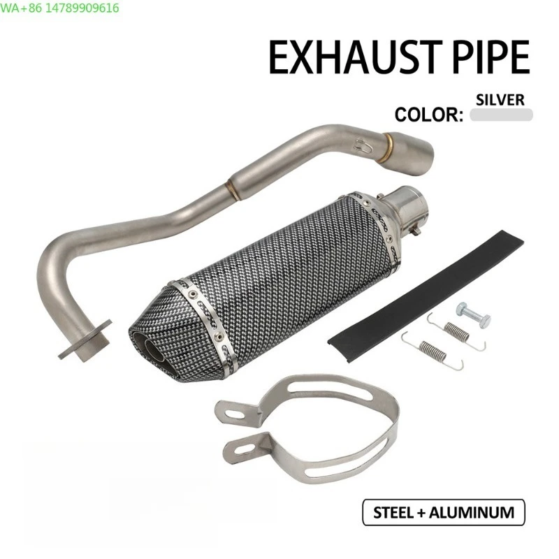 Full Size Custom Motorcycle Exhaust PipeApplicable To MSX125 2013-2023 Motorcycle Modification Accessories Stainless Steel Silen
Full Size Custom Motorcycle Exhaust PipeApplicable To MSX125 2013-2023 Motorcycle Modification Accessories Stainless Steel Silen