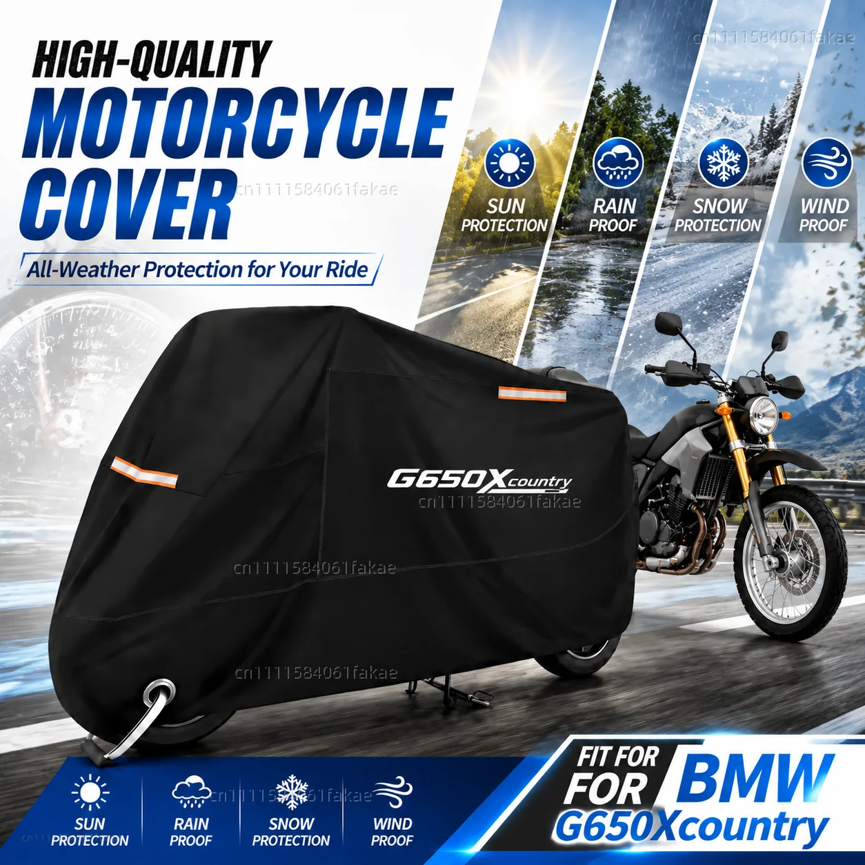 Motorcycle Cover Waterproof Outdoor All Season Dustproof UV Protective Moto Scooter Rain Cover FOR BMW G650Xcountry 2006-2012
Motorcycle Cover Waterproof Outdoor All Season Dustproof UV Protective Moto Scooter Rain Cover FOR BMW G650Xcountry 2006-2012