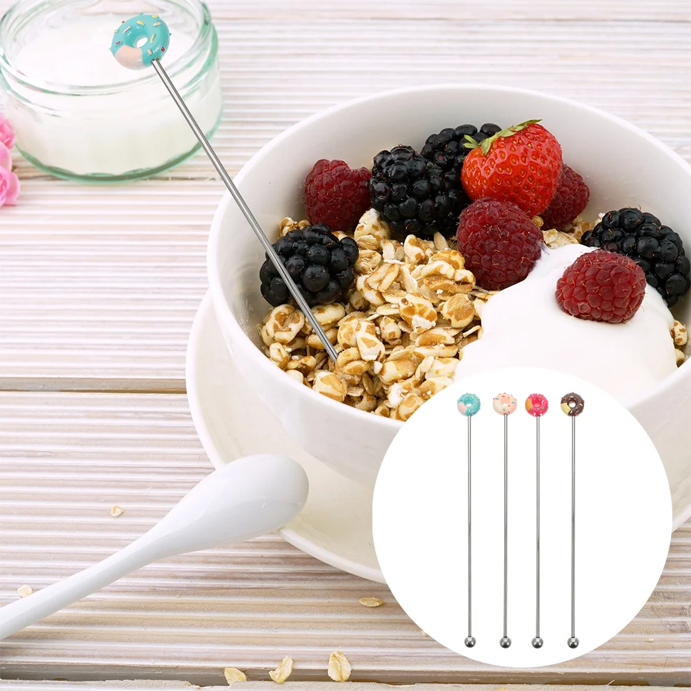 6pcs Stainless Stick Stirring Sticks Donut Cocktail Drink Cocktail Stirrer Bar Tools Reusable Coffee Juice Mixer
6pcs Stainless Stick Stirring Sticks Donut Cocktail Drink Cocktail Stirrer Bar Tools Reusable Coffee Juice Mixer
