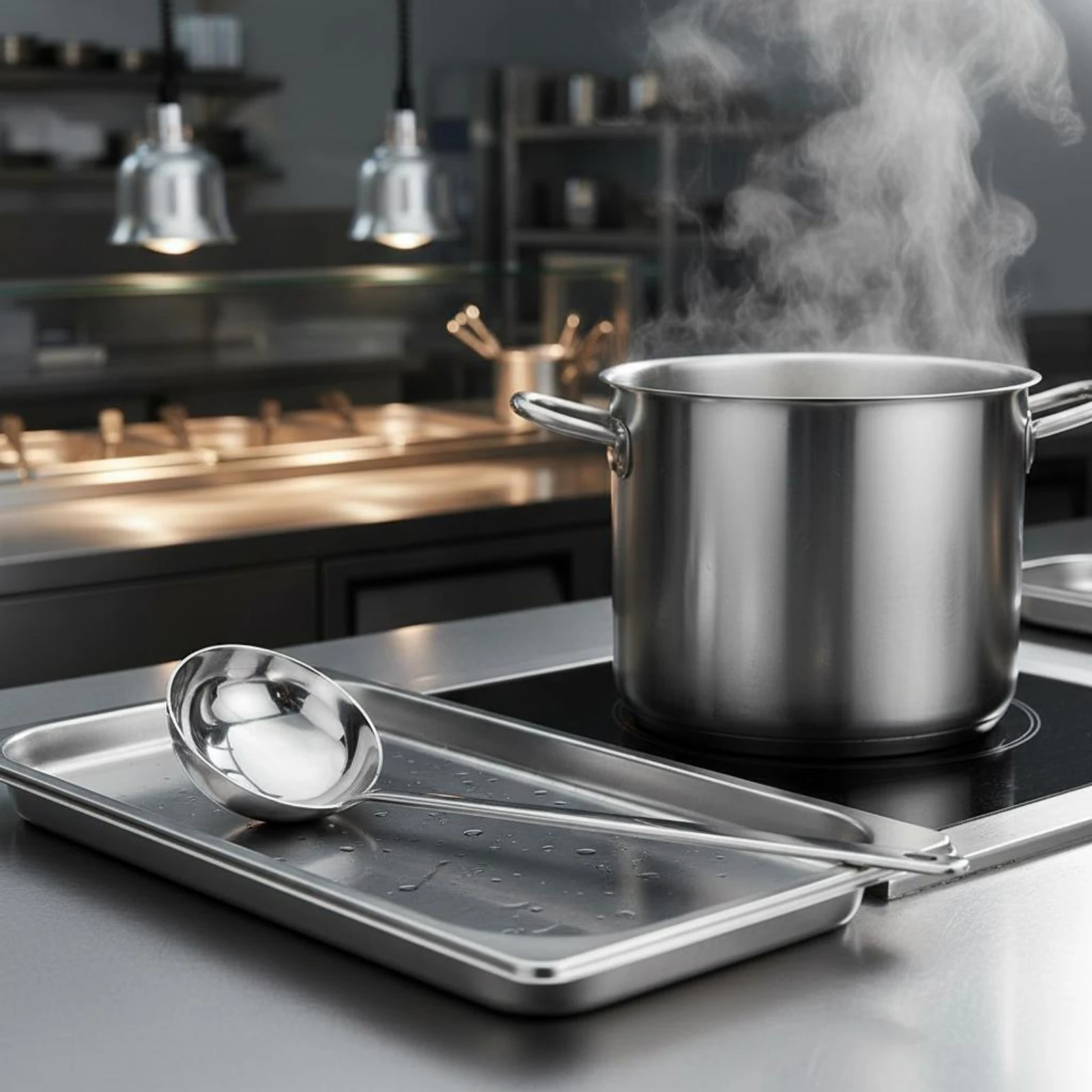 Stainless Steel Soup Ladle Long Handle Flat-Bottom Ladle Kitchenware Bright Finish Kitchen Tool Round Bowl
Stainless Steel Soup Ladle Long Handle Flat-Bottom Ladle Kitchenware Bright Finish Kitchen Tool Round Bowl