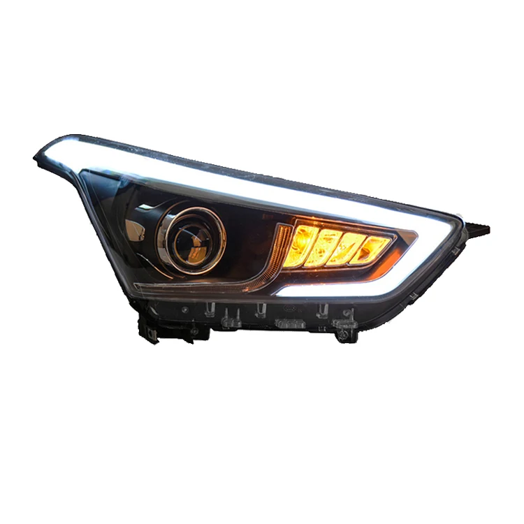 Brand New Headlight Assembly Modified Led Daytime Running Lights Streamer Turn Lights Lens Xenon Headlights For Hyundai Ix25
Brand New Headlight Assembly Modified Led Daytime Running Lights Streamer Turn Lights Lens Xenon Headlights For Hyundai Ix25