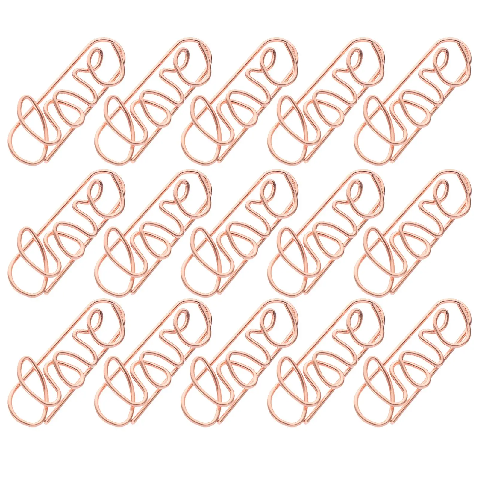 Metal Paper Clip Creative Shaped Clips Office Document Fixing Book Reading Paperclips Small Delicate
Metal Paper Clip Creative Shaped Clips Office Document Fixing Book Reading Paperclips Small Delicate