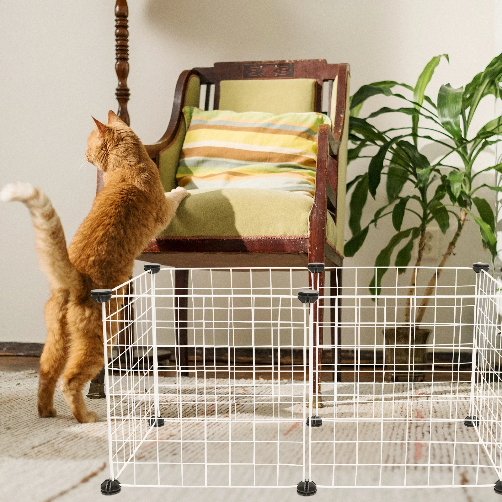 1 set Pet Fence Wire Crate For Cat Dog Diy Playpen Durable Metal Cage House Isolation Kennel Household Supplies Outdoor
1 set Pet Fence Wire Crate For Cat Dog Diy Playpen Durable Metal Cage House Isolation Kennel Household Supplies Outdoor