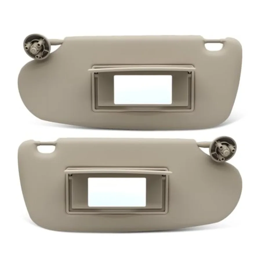 2PCS Beige Sun Visor Compatible with R-am 1500 2500 3500 2002-2009 Driver and Passenger Side Sunvisor Replace 1CT18TL2AA 1CT17T
2PCS Beige Sun Visor Compatible with R-am 1500 2500 3500 2002-2009 Driver and Passenger Side Sunvisor Replace 1CT18TL2AA 1CT17T
