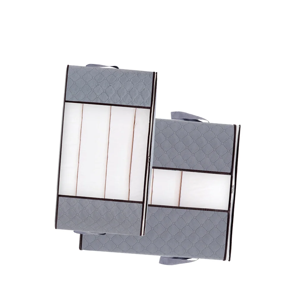 2Pcs Storage Bags High Capacity Quilt Closet Organizer Saver for Clothes Blanket Cotton-Padded Jacket Moisture
2Pcs Storage Bags High Capacity Quilt Closet Organizer Saver for Clothes Blanket Cotton-Padded Jacket Moisture