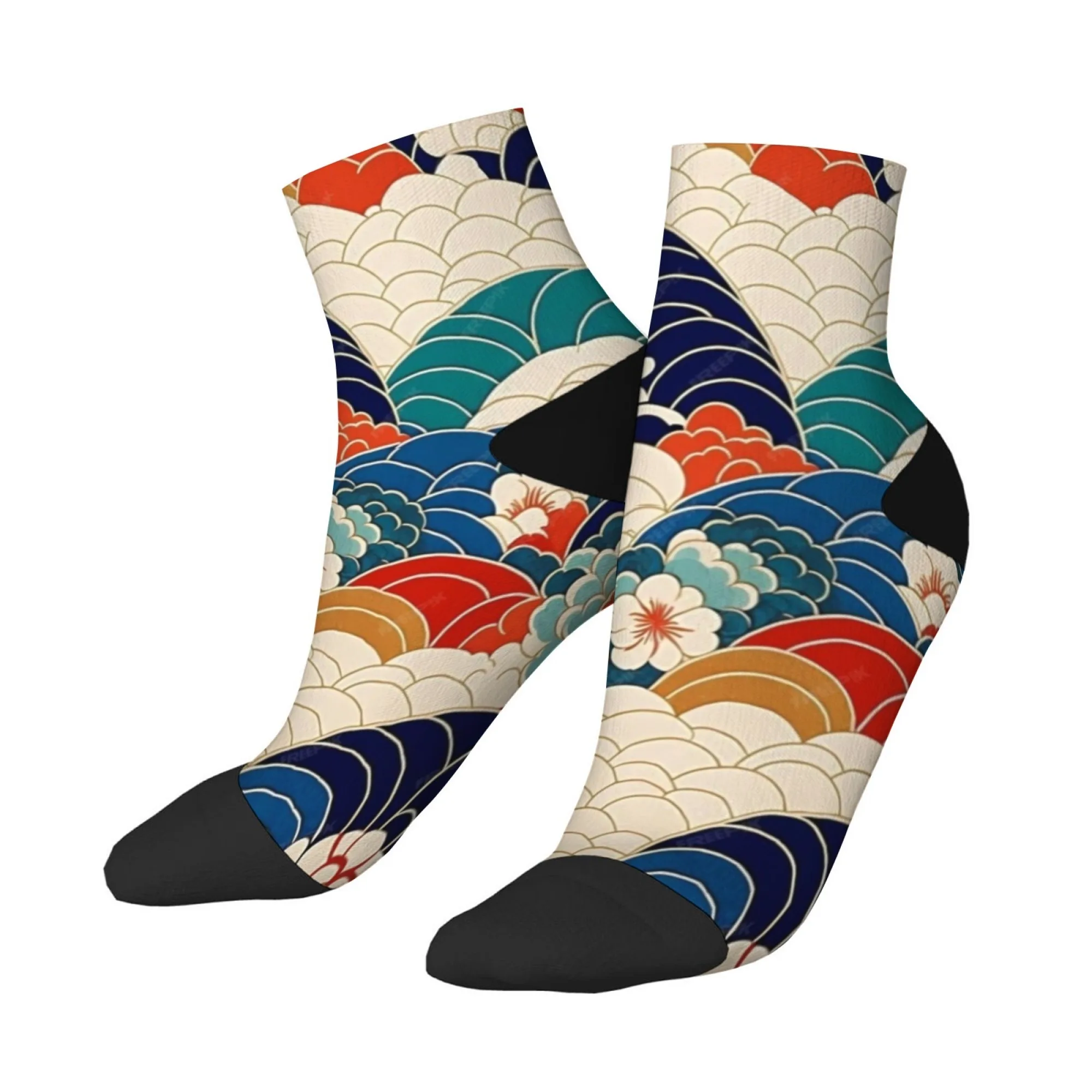 Сумасшедшие мужские короткие носки, новинка, традиционные японские узоры, удобные трендовые нескользящие носки, хип-хоп, путешествия, фитнес-вечеринка
Сумасшедшие мужские короткие носки, новинка, традиционные японские узоры, удобные трендовые нескользящие носки, хип-хоп, путешествия, фитнес-вечеринка