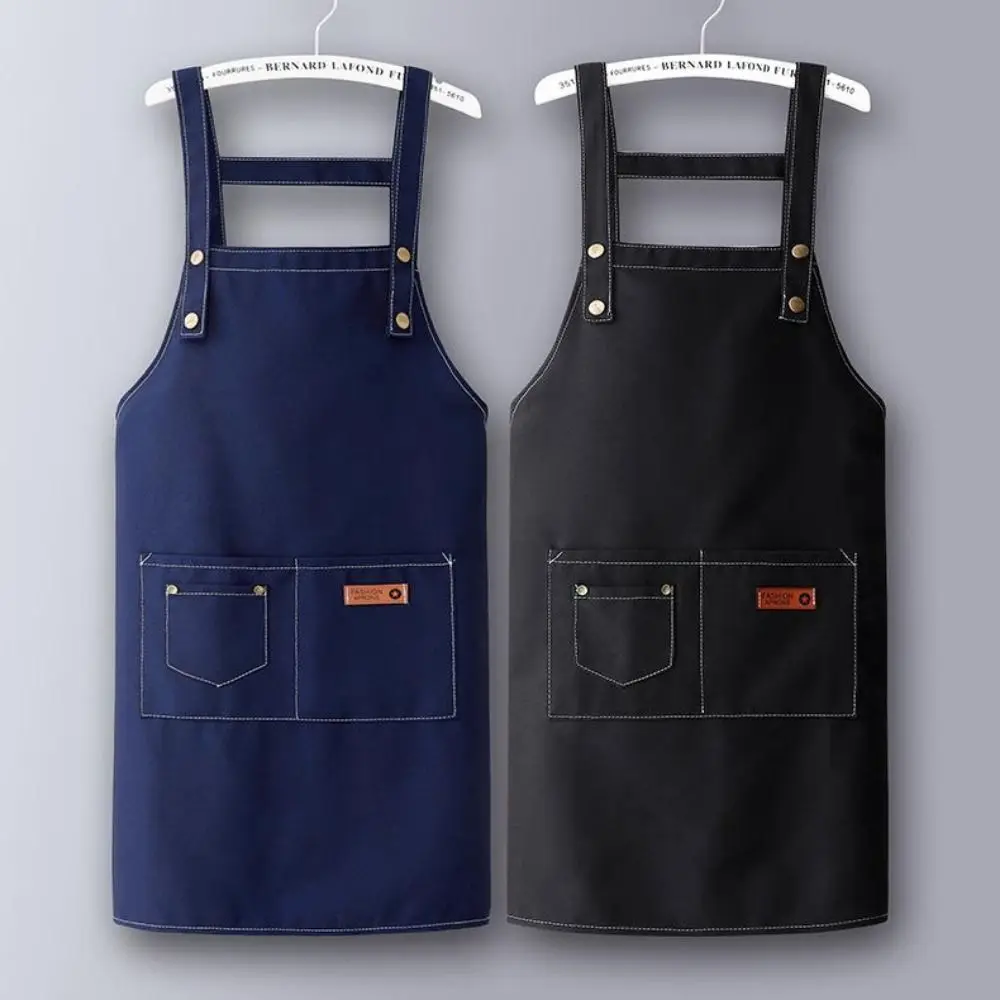Kitchen Long Chef Apron Canvas Waterproof Sleeveless Apron H-Type Strap Design with Pockets Denim Apron For Men Women
Kitchen Long Chef Apron Canvas Waterproof Sleeveless Apron H-Type Strap Design with Pockets Denim Apron For Men Women