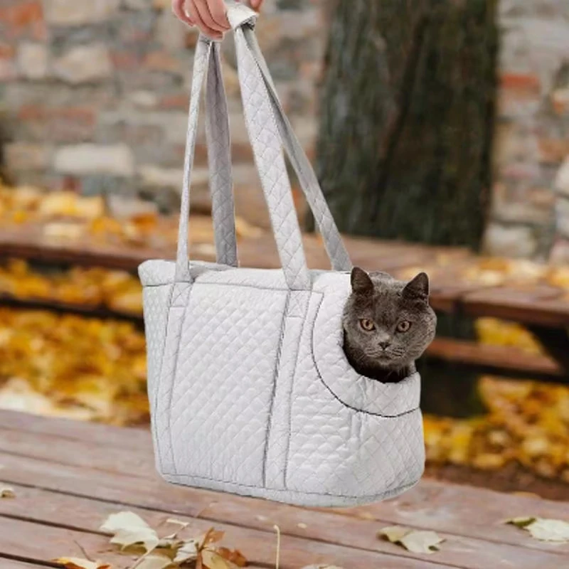 Pet Carrier Bag, Soft Sided Pet Tote, Outdoor Travel Handbag for Small Medium Cats Puppy, Portable Breathable Pet Pouch, Quilted
Pet Carrier Bag, Soft Sided Pet Tote, Outdoor Travel Handbag for Small Medium Cats Puppy, Portable Breathable Pet Pouch, Quilted