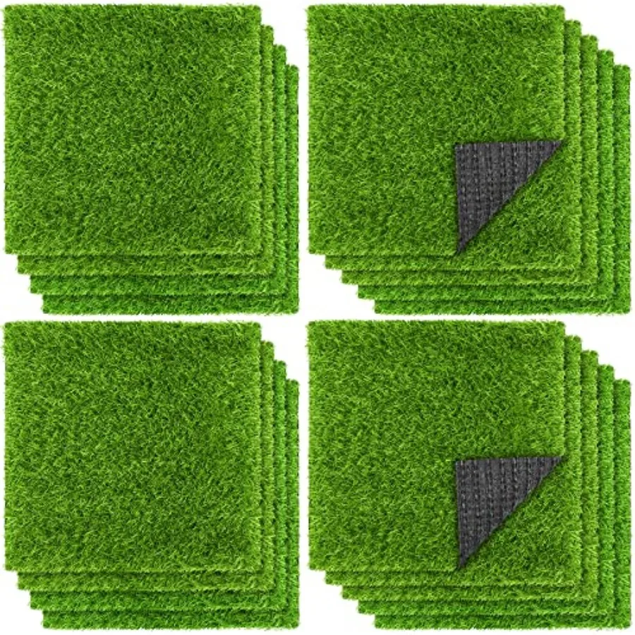 18 Pieces Artificial Grass Mat 12 x 12 Inch Synthetic Grass Square Mats Indoor Outdoor Patio Flooring Fake Turf Patch Tiles Rea
18 Pieces Artificial Grass Mat 12 x 12 Inch Synthetic Grass Square Mats Indoor Outdoor Patio Flooring Fake Turf Patch Tiles Rea