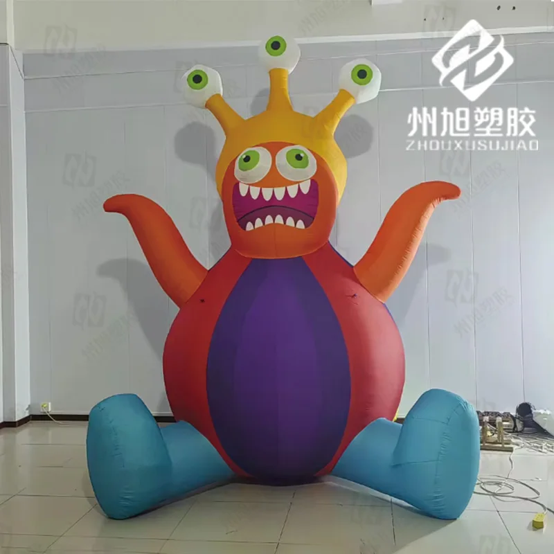 Inflatable eye monster air model, creative graphics, shopping mall square outdoor display decorative props
Inflatable eye monster air model, creative graphics, shopping mall square outdoor display decorative props
