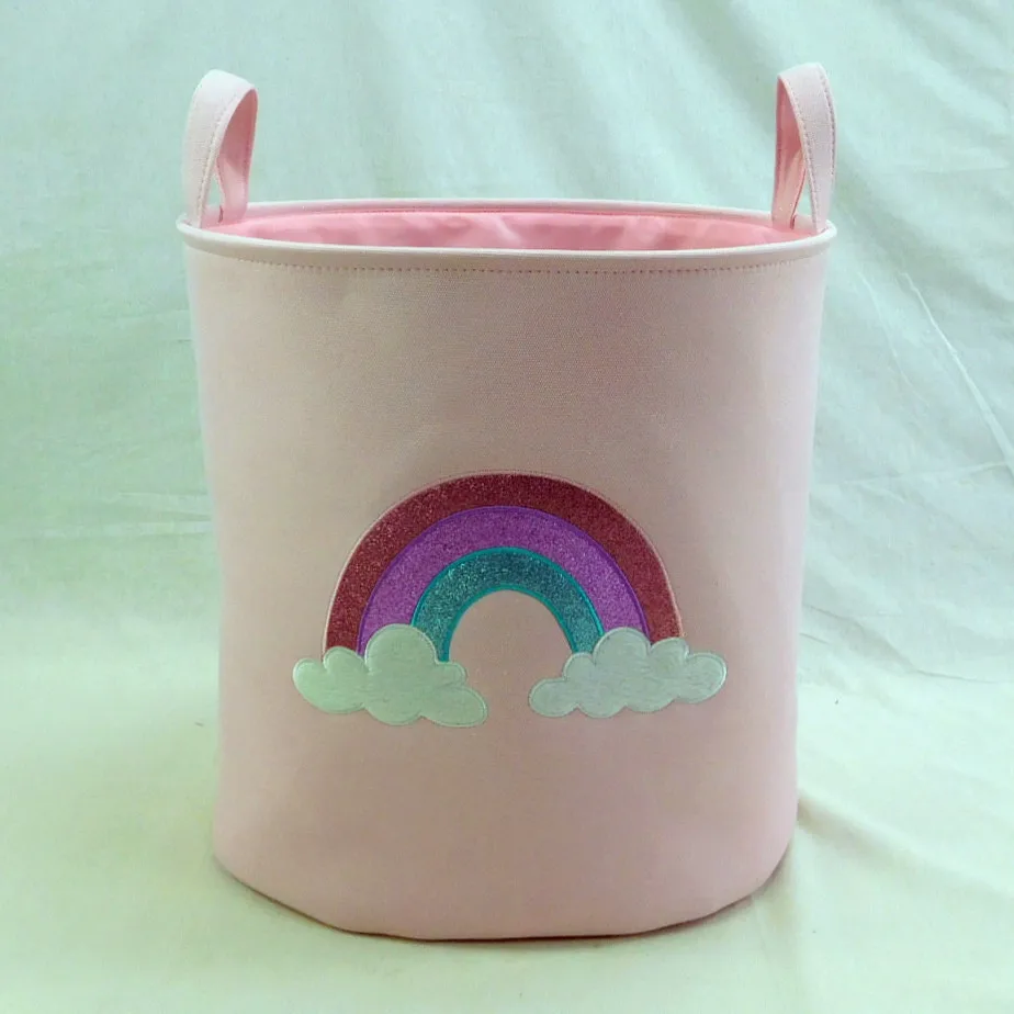 New Arrival Pink Unicorn Rainbow Storage Bucket Storage Basket Storage Clothes Basket
New Arrival Pink Unicorn Rainbow Storage Bucket Storage Basket Storage Clothes Basket