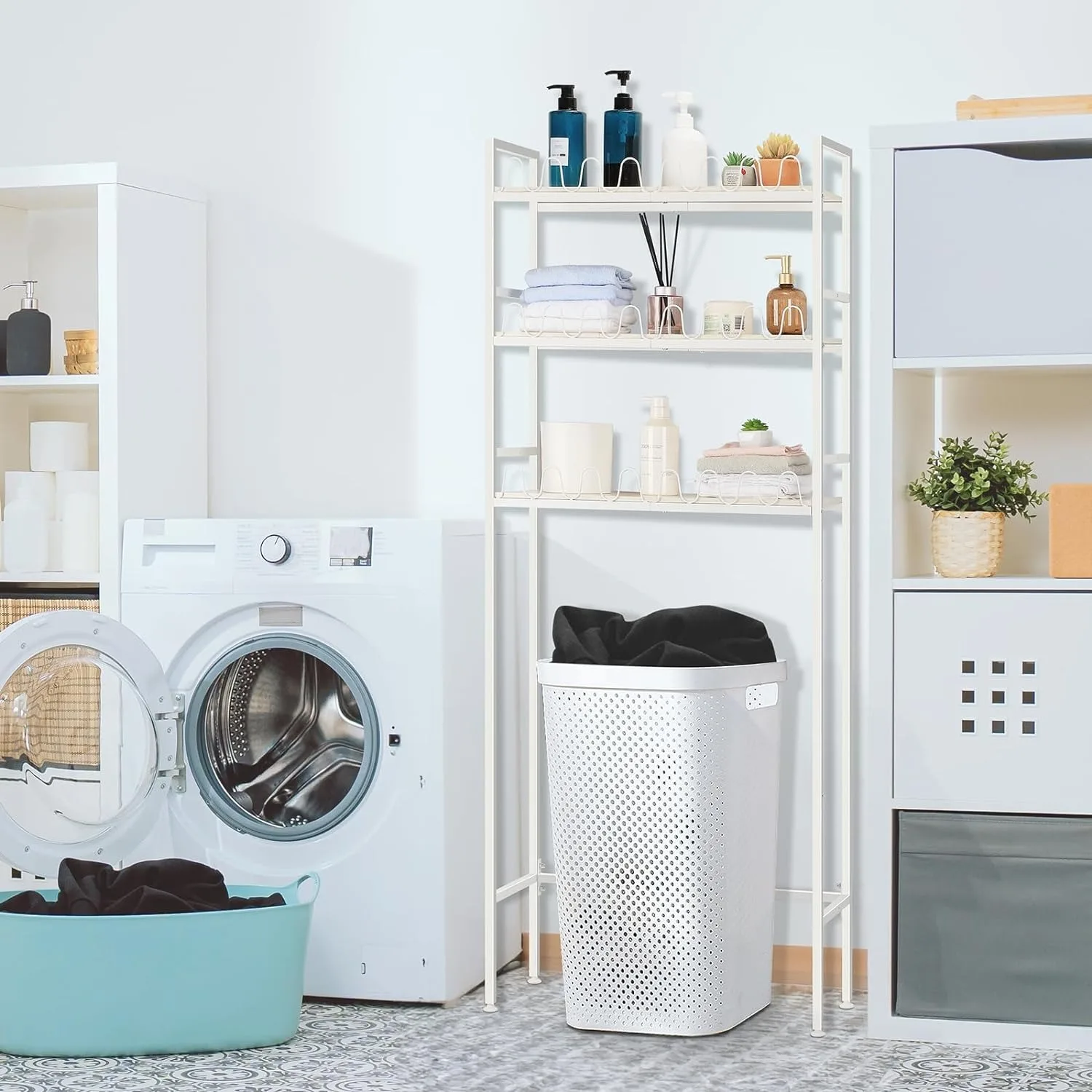 Bathroom Storage Cabinet Over The Toilet Storage Holder with Drawers Toilet Paper Holder Stand for Bathroom Laundry Room
Bathroom Storage Cabinet Over The Toilet Storage Holder with Drawers Toilet Paper Holder Stand for Bathroom Laundry Room