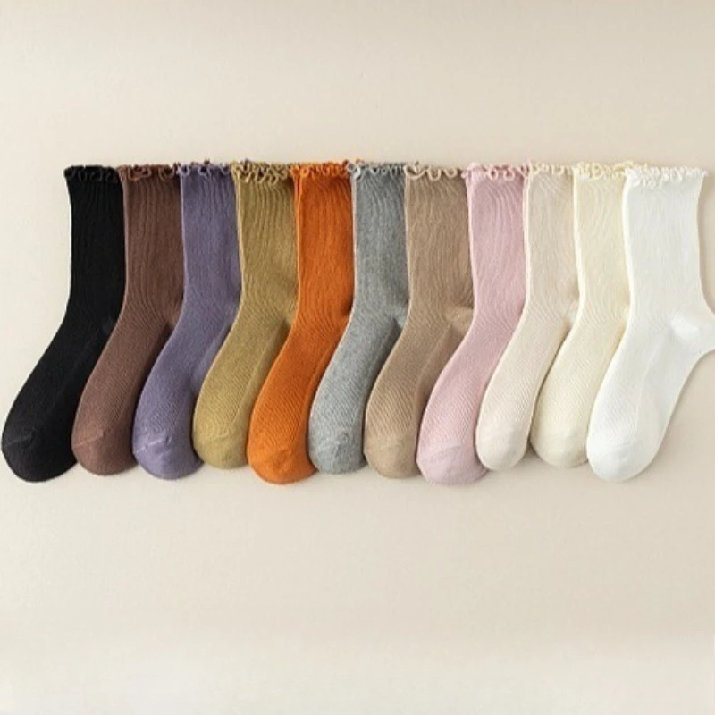8 pairs of women's pure cotton spring autumn mid tube socks simple comfortable odor proof breathable mid tube socks
8 pairs of women's pure cotton spring autumn mid tube socks simple comfortable odor proof breathable mid tube socks