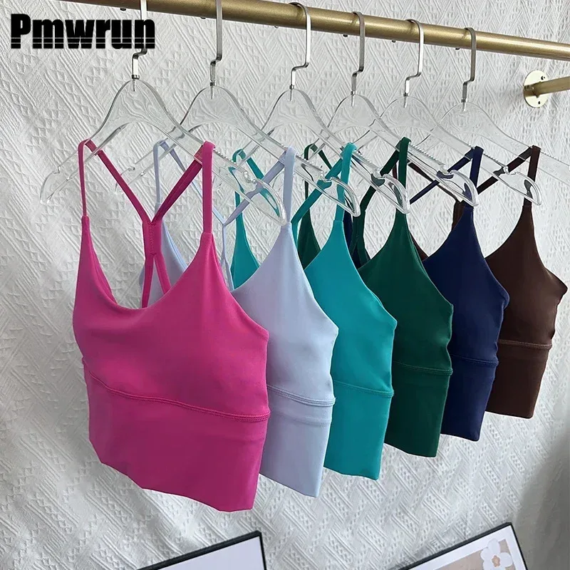 Pmwrun сексуальное нижнее белье для йоги с перекрестной спинкой, маленький слинг, женское дышащее противоударное нижнее белье для тренажерного зала, фитнеса, бега, спортивные укороченные топы, спортивный жилет
Pmwrun сексуальное нижнее белье для йоги с перекрестной спинкой, маленький слинг, женское дышащее противоударное нижнее белье для тренажерного зала, фитнеса, бега, спортивные укороченные топы, спортивный жилет