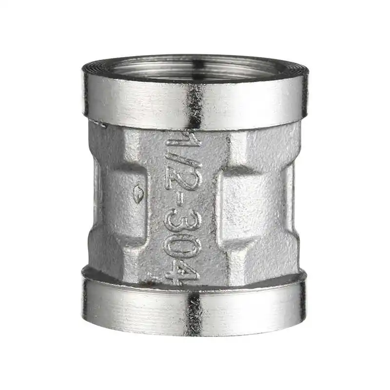 1/2 inch Electroplated Stainless Steel BSP Male+Female Threaded 3 Way Tee T Pipe Fitting Faucet Bathroom Accessories
1/2 inch Electroplated Stainless Steel BSP Male+Female Threaded 3 Way Tee T Pipe Fitting Faucet Bathroom Accessories