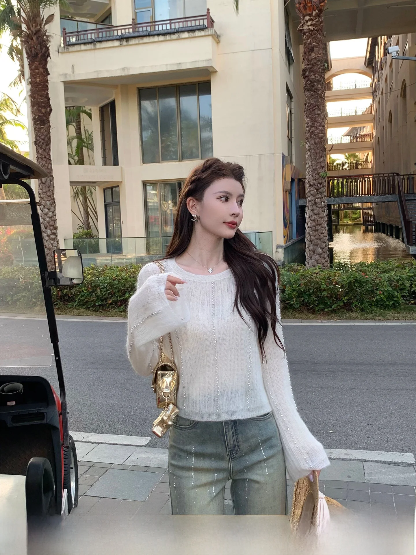 Kun Total Women's Slim Fit Knitted Wool Sweater Hollow out Cashmere Casual Style Long Sleeve round Neck Regular Length Top
Kun Total Women's Slim Fit Knitted Wool Sweater Hollow out Cashmere Casual Style Long Sleeve round Neck Regular Length Top