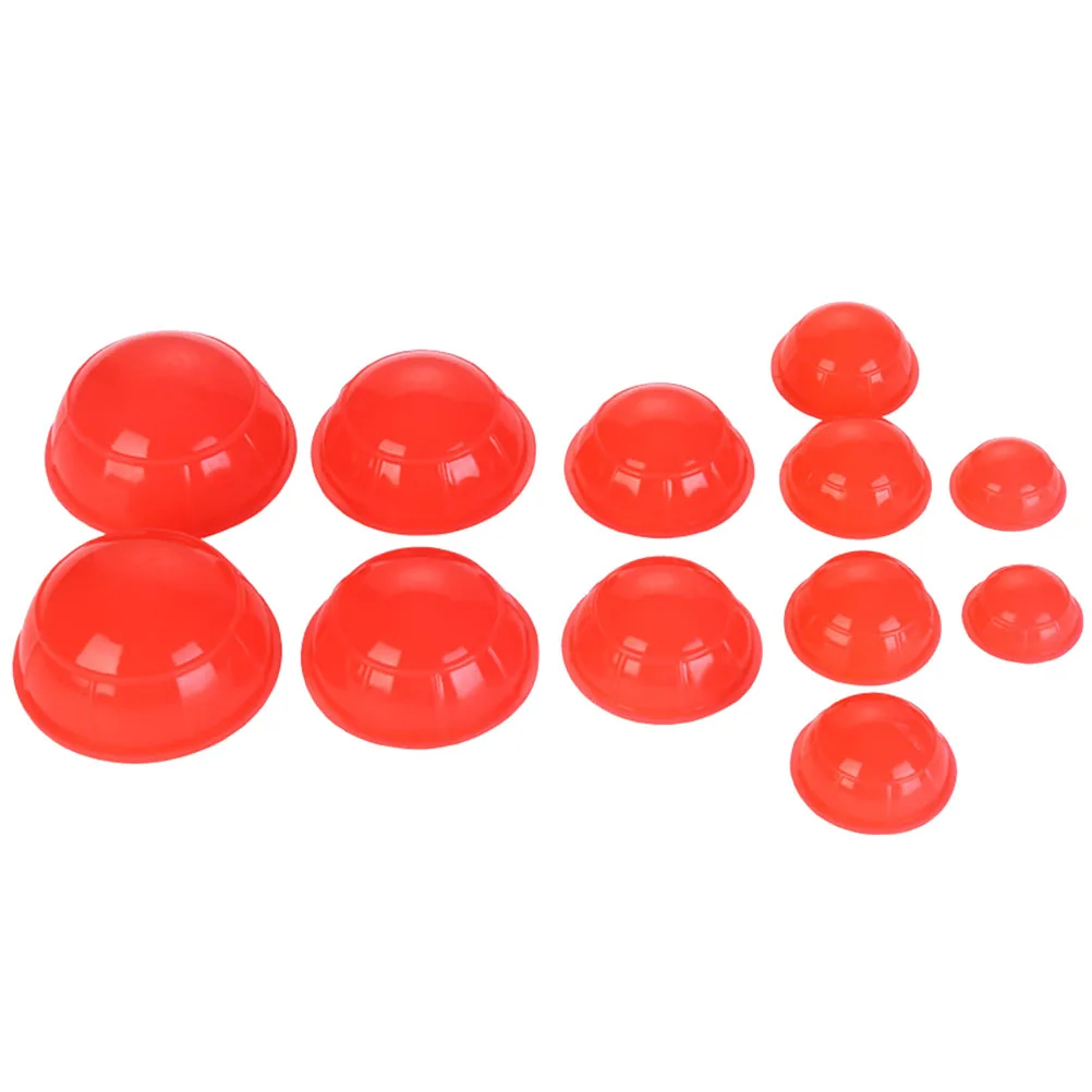 12 Pcs Silicone Cupping Device Body Massager Suction Cups Therapy Face Vacuum Can
12 Pcs Silicone Cupping Device Body Massager Suction Cups Therapy Face Vacuum Can