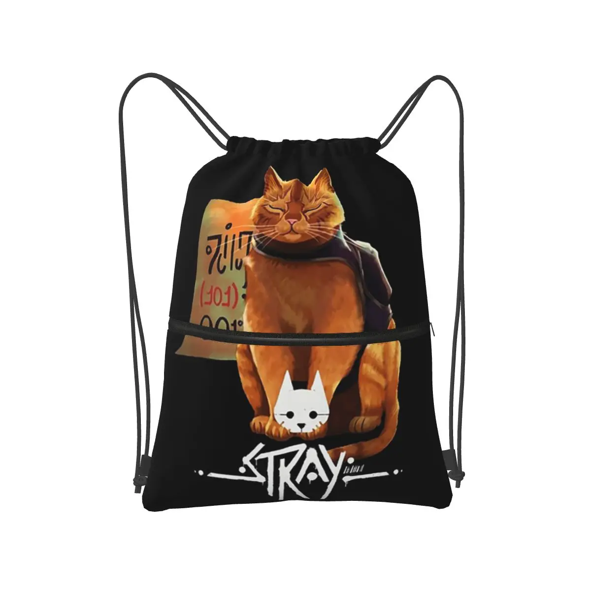 Stray Cat Game 0 Backpacks Casual Drawstring Bags Sports Bag Book Bags for Travel Students
Stray Cat Game 0 Backpacks Casual Drawstring Bags Sports Bag Book Bags for Travel Students