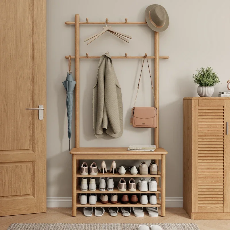 Hotel Minimalist Coat Racks Storage Organizer Nordic Wooden Space Saving Coat Racks Cabinet Display Perchero Salon Furniture
Hotel Minimalist Coat Racks Storage Organizer Nordic Wooden Space Saving Coat Racks Cabinet Display Perchero Salon Furniture