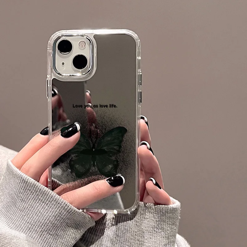 Aesthetic Butterfly Phone Case For iPhone 16 Pro Case iPhone 15 13 11 12 14 Pro Max Plus XR XS X Soft Shockproof Mirror Cover
Aesthetic Butterfly Phone Case For iPhone 16 Pro Case iPhone 15 13 11 12 14 Pro Max Plus XR XS X Soft Shockproof Mirror Cover