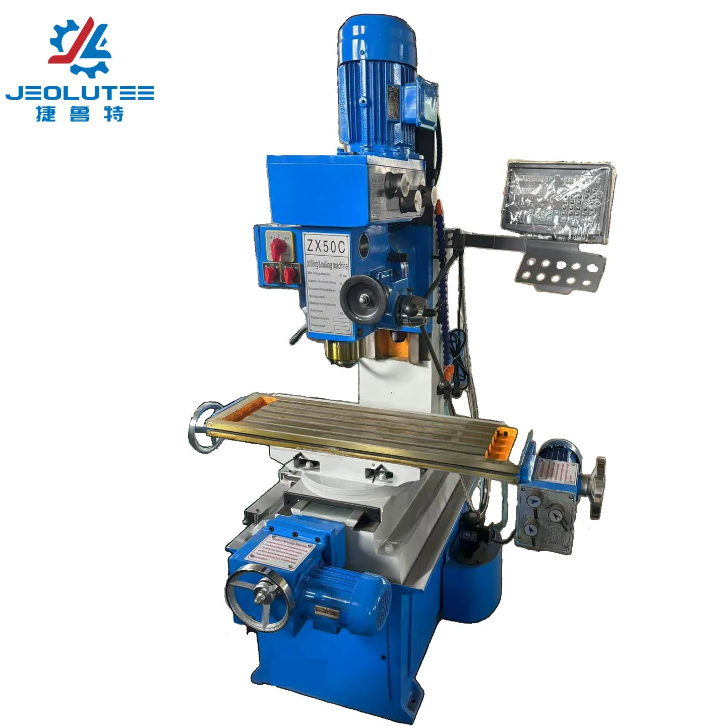 Factory Direct Sales ZX50C Vertical Drilling And Milling Machine 50mm Drilling With Light Duty Capacity And MT4 Spindle Taper
Factory Direct Sales ZX50C Vertical Drilling And Milling Machine 50mm Drilling With Light Duty Capacity And MT4 Spindle Taper