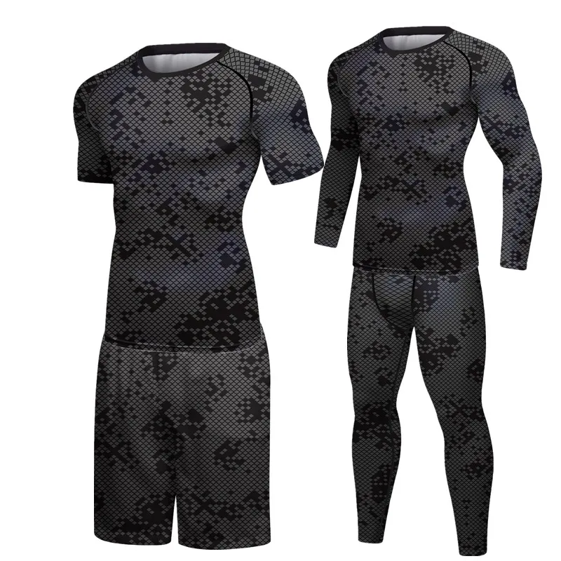 MMA BJJ Sport Suit Rashguard Men Gym KickBoxing Muay Thai Boxing Shorts Compression Shirt Pants Set Sportswear Jerseys+Leggings
MMA BJJ Sport Suit Rashguard Men Gym KickBoxing Muay Thai Boxing Shorts Compression Shirt Pants Set Sportswear Jerseys+Leggings
