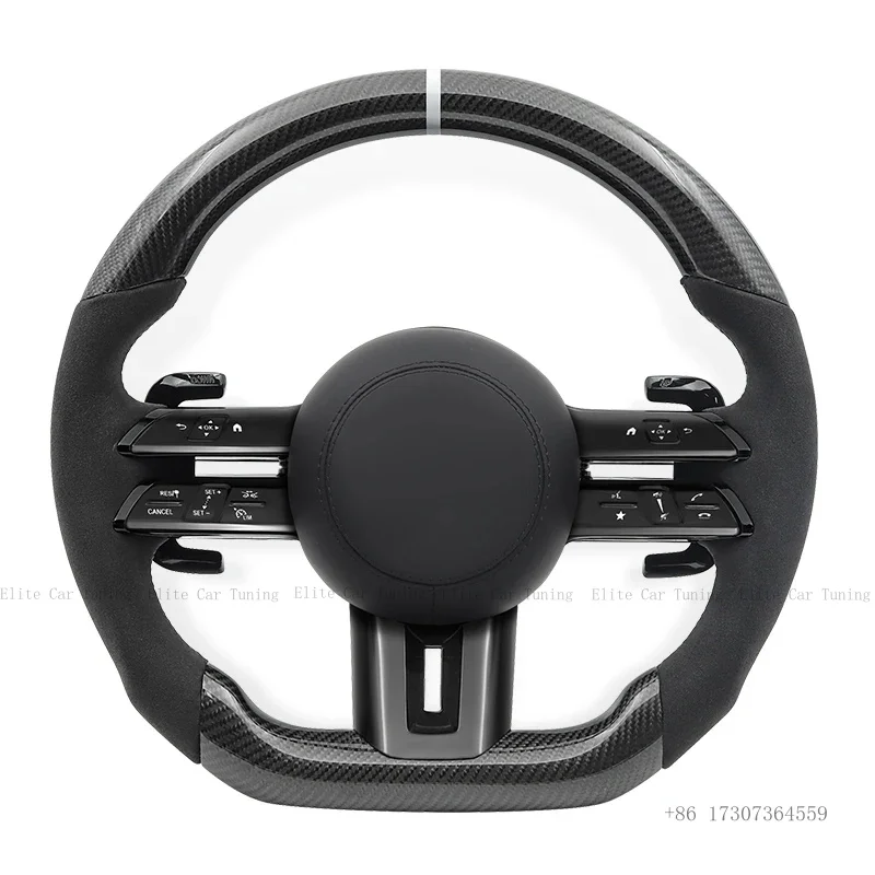 Carbon Fiber Steering Wheel for Mercedes Benz AMG CLA GLC GLB GLS GLE W205 W213 W221 W222 E63 E63S S63 C63 CLS63 G63 E300 E220d
Carbon Fiber Steering Wheel for Mercedes Benz AMG CLA GLC GLB GLS GLE W205 W213 W221 W222 E63 E63S S63 C63 CLS63 G63 E300 E220d