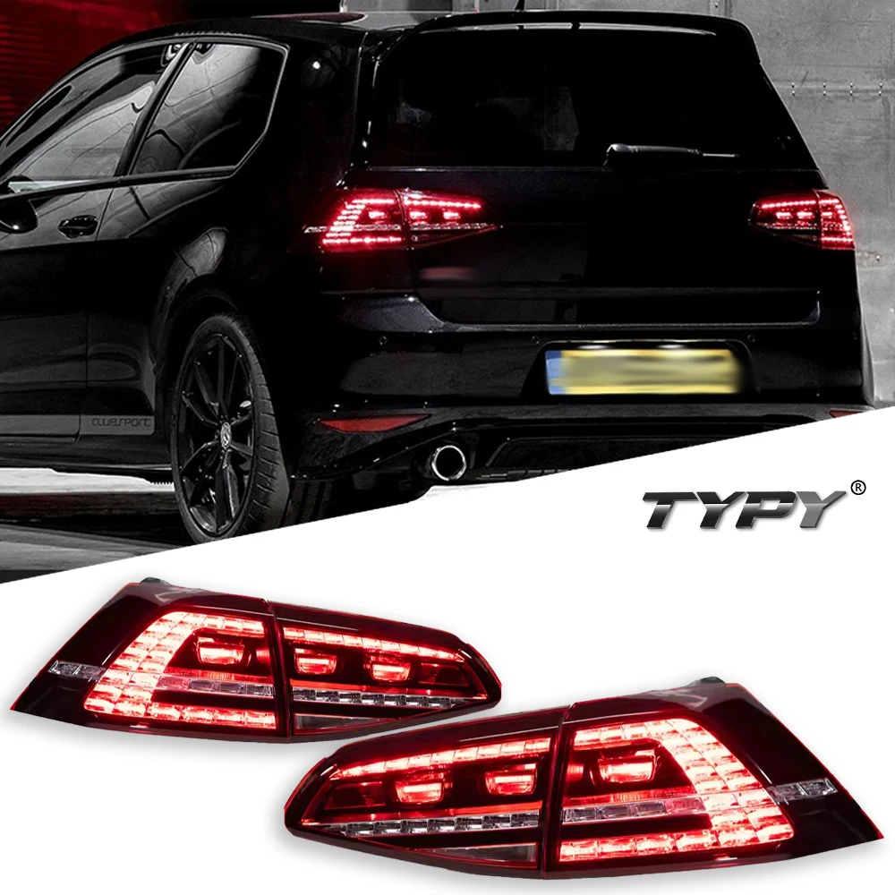 TYPY Car For VW Golf7 LED Taillight 2013-2017 Upgrade Modified to New DRL Dynamic Turn Signal LED Taillight Auto Accessories
TYPY Car For VW Golf7 LED Taillight 2013-2017 Upgrade Modified to New DRL Dynamic Turn Signal LED Taillight Auto Accessories